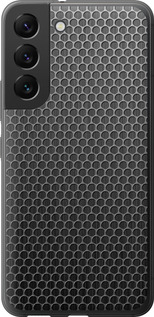 Чехол на Samsung Galaxy S22 Ячейки 243u-2494 (Черный)