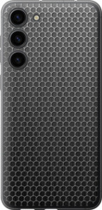 Чехол на Samsung Galaxy S23 Plus Ячейки 243u-2905 (Черный)