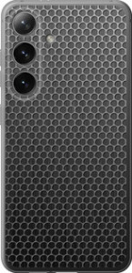 Чехол на Samsung Galaxy S24 Ячейки 243u-3390 (Черный)