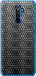 Чохол на Realme X2 Pro Ячейки 243t-1866 (Чорний)