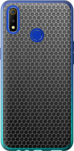 Чохол на Realme 3 Ячейки 243u-1869 (Black)