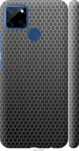 Чохол на Realme 7i Ячейки 243m-2486 (Чорний)