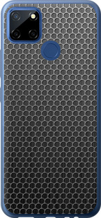 Чохол на Realme 7i Ячейки 243t-2486 (Чорний)