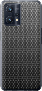 Чехол на Realme 9 Ячейки 243u-2866 (Черный)