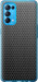 Чехол на Oppo Find X3 Lite Ячейки 243u-2299 (Черный)