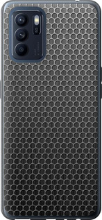 Чехол на Oppo Reno6 Z Ячейки 243u-2477 (Черный)