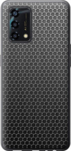 Чехол на Oppo A95 Ячейки 243u-2345 (Чорний)