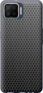 Чохол на Oppo A73 Ячейки 243u-1379 (Чорний)