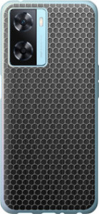 Чехол на Oppo A57s Ячейки 243u-2931 (Черный)