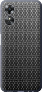 Чехол на Oppo A17 Ячейки 243u-2954 (Черный)