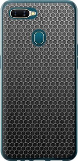 Чохол на Oppo A5S Ячейки 243t-1892 (Чорний)