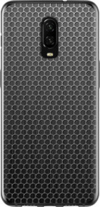 Чохол на OnePlus 6T Ячейки 243u-1587 (Чорний)