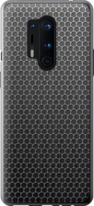 Чехол на OnePlus 8 Pro Ячейки 243t-1896 (Черный)