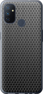 Чехол на OnePlus Nord N100 Ячейки 243u-2130 (Черный)