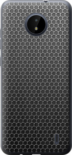 Чехол на Nokia C20 Ячейки 243u-2510 (Черный)