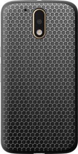 Чехол на Motorola MOTO G4 PLUS Ячейки 243t-953 (Черный)