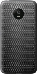 Чехол на Motorola Moto G5 Ячейки 243u-832 (Черный)