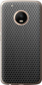 Чохол на Motorola Moto G5 PLUS Ячейки 243t-1038 (Чорний)