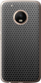 Чохол на Motorola Moto G5 PLUS Ячейки 243u-1038 (Black)