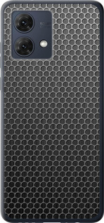 Чехол на Motorola Moto G84 Ячейки 243u-3344 (Черный)
