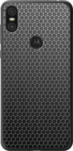 Чехол на Motorola One Ячейки 243t-1589 (Черный)