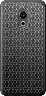 Чехол на Meizu Pro 6 Ячейки 243t-293 (Черный)