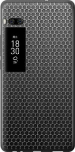Чехол на Meizu Pro 7 Plus Ячейки 243u-1131 (Черный)