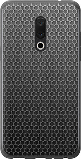 Чехол на Meizu 15 Ячейки 243u-1472 (Черный)