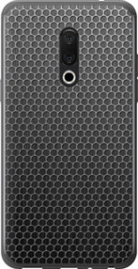 Чехол на Meizu 15 Ячейки 243u-1472 (Черный)