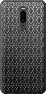 Чехол на Meizu Note 8 Ячейки 243u-1610 (Черный)
