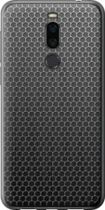 Чехол на Meizu X8 Ячейки 243u-1601 (Черный)