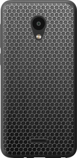 Чехол на Meizu C9 Ячейки 243u-1627 (Черный)
