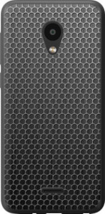 Чехол на Meizu C9 Ячейки 243u-1627 (Черный)