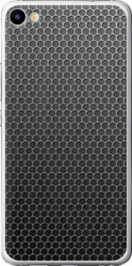 Чехол на Meizu U20 Ячейки 243t-416 (Черный)