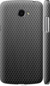 Чехол на LG K5 X220 Ячейки 243c-457 (Черный)