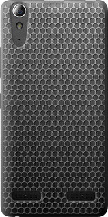 Чехол на Lenovo A6000 Ячейки 243u-103 (Черный)