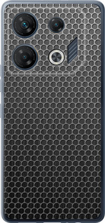 Чохол на Infinix GT 10 pro Ячейки 243u-3172 (Чорний)