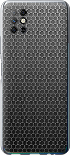 Чехол на Infinix Note 8 Ячейки 243u-2710 (Черный)