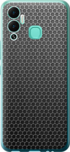 Чехол на Infinix Hot 12 Play Ячейки 243u-2759 (Черный)