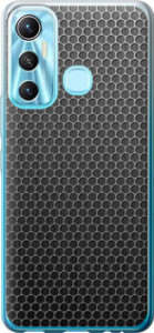 Чехол на Infinix Hot 11 Ячейки 243u-2762 (Черный)