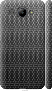 Чехол на Huawei Y3 2017 Ячейки 243m-991 (Черный)