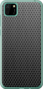 Чехол на Huawei Y5p Ячейки 243t-1936 (Черный)