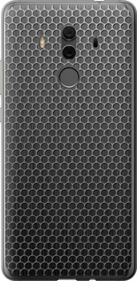Чехол на Huawei Mate 10 Pro Ячейки 243t-1138 (Черный)
