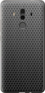 Чехол на Huawei Mate 10 Pro Ячейки 243t-1138 (Черный)