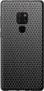 Чехол на Huawei Mate 20 Ячейки 243t-1578 (Черный)