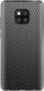 Чехол на Huawei Mate 20 Pro Ячейки 243t-1567 (Черный)