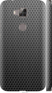 Чехол на Huawei G7 Plus Ячейки 243m-952 (Черный)