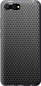 Чехол на Huawei Honor 10 Ячейки 243u-1496 (Черный)