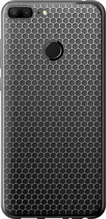 Чехол на Huawei Honor 9 Lite Ячейки 243t-1359 (Черный)