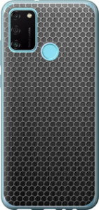 Чехол на Huawei Honor 9A Ячейки 243u-1900 (Черный)